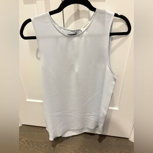 Aritzia babaton sleeveless tank top blouse blue